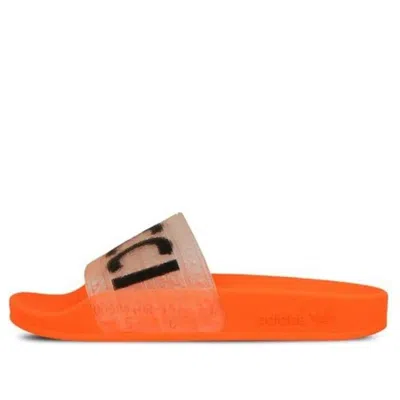 Adidas Originals Adidas Fiorucci X Adilette Slide 'solar Orange'