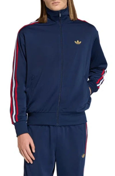Adidas Originals Adidas Firebird Recycled Polyester Track Jacket In Blue