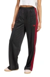 Adidas Originals Adidas Firebird Recycled Polyester Track Pants In Black