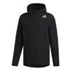 Adidas Originals Adidas Fl Dwr Cw Hdy Casual Hooded Track Jacket Black