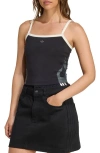 Adidas Originals Adidas Flame Trefoil Camisole In Black