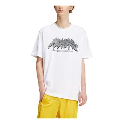 Adidas Originals Adidas Flames Concert T-shirt Asia Sizing 'white'