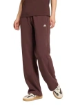 Adidas Originals Adidas Fleece Sweatpants In Brown