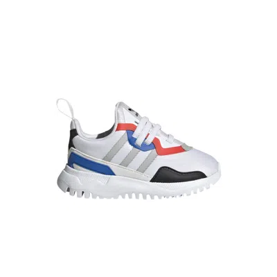 Pre-owned Adidas Originals Adidas Flex Infant 'white Glow Blue' | Black | Infant Size 9.5