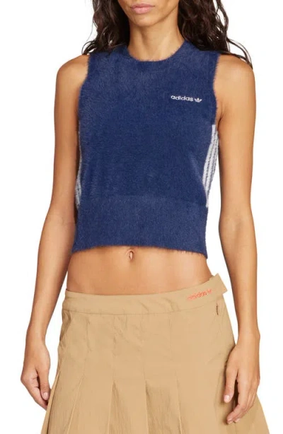 Adidas Originals Adidas Fluffy Vest In Multi