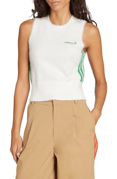 Adidas Originals Adidas Fluffy Vest In Multi