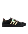 Adidas Originals Brain Dead Forest Hills Leather-trimmed Textured-suede Sneakers In Green