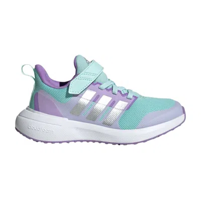 Pre-owned Adidas Originals Adidas Fortarun 2.0 El Little Kid 'orchid Flash Aqua' | Purple | Kid's Size 7