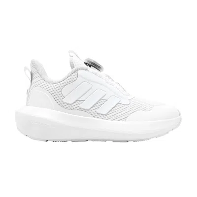 Pre-owned Adidas Originals Adidas Fortarun 3.0 Boa K 'triple White' | Kid's Size 13.5