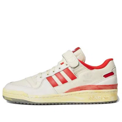 Adidas Originals Adidas Forum 84 Low Aec 'white Red' In Neutral