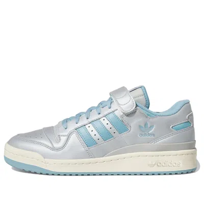 Adidas Originals Adidas Forum 84 Low 'silver Preloved Blue' In Gray