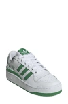 Adidas Originals Forum 84 Low-top Sneakers In White/green/grey