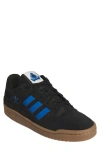 Adidas Originals Mens  Forum Low In Black/bluebird/gum