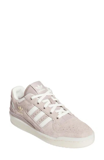 Adidas Originals Adidas Forum Low Basketball Sneaker In Vapour Grey/ivory/sand