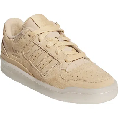 Adidas Originals Adidas Forum Low Cl Basketball Sneaker In Beige/beige/cream White