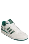 Adidas Originals Adidas Forum Low Cl Sneaker In White/green/silver Green
