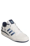 Adidas Originals Adidas Forum Low Cl Sneaker In White/night Indigo/blue