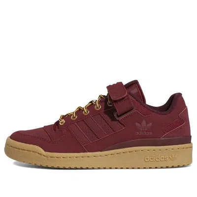 Adidas Originals Adidas Forum Low 'collegiate Burgundy Gum' In Red
