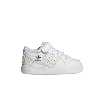 Pre-owned Adidas Originals Adidas Forum Low I 'white Iridescent' | Infant Size 8.5