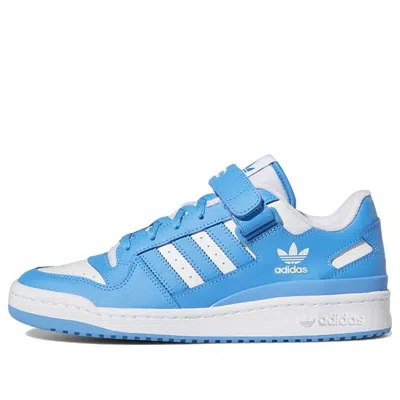 Adidas Originals Adidas Forum Low In White/pulse Blue/white | ModeSens