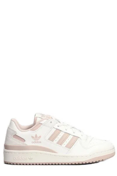 Adidas Originals Adidas Forum Low Side Stripe Detailed Sneakers In White
