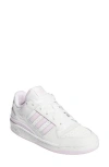 Adidas Originals Adidas Forum Low Basketball Sneaker In Cloud White/clear Pink/white