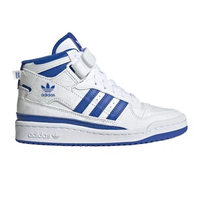 Pre-owned Adidas Originals Adidas Forum Mid J 'hidden Snakeskin Print' | White | Kid's Size 5