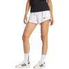 Adidas Originals The Essentials Logo French Terry Cargo Shorts In White/black
