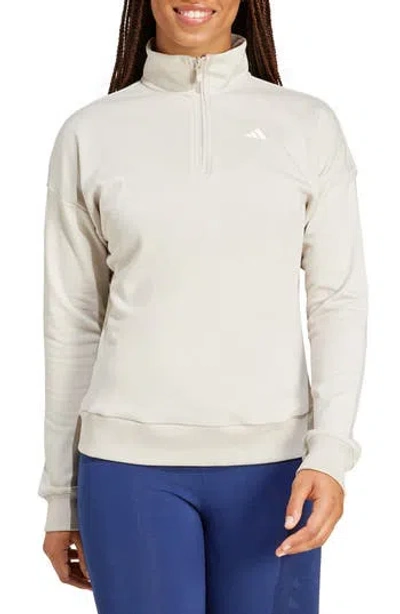 ADIDAS ORIGINALS ADIDAS FRENCH TERRY QUARTER ZIP PULLOVER
