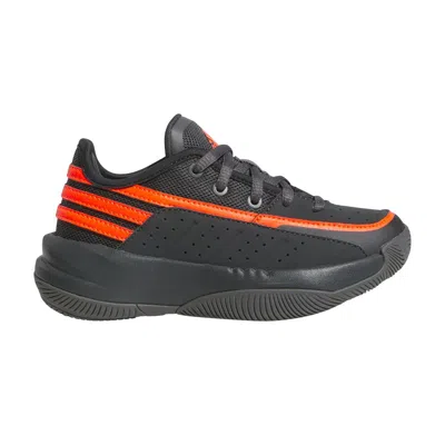 Pre-owned Adidas Originals Adidas Front Court C 'carbon Solar Red' | Black | Kid's Size 2.5
