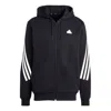 Adidas Originals Mens Adidas Future Icons 3-stripes Full Zip Hoodie In Black