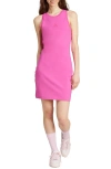 Adidas Originals Adidas Future Icons Logo Dress In Semi Lucid Fuchsia