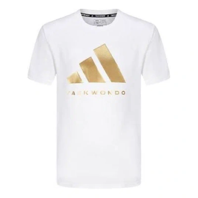 Adidas Originals Adidas Future Icons T-shirt Asia Sizing 'white Gold'