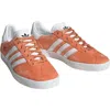Adidas Originals Gazelle 85 Low-top Sneakers In Orange/white
