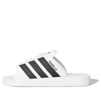 Adidas Originals Adidas Gazelle Beach Slides 'white Black'