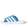 Adidas Originals Adidas Gazelle Beach Slides 'white Blue'