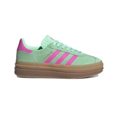 Adidas Originals Adidas Gazelle Bold H06125 Pulse Mint / Screaming Pink / Gum M2 In Green
