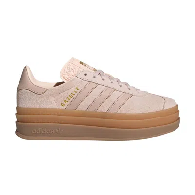 Pre-owned Adidas Originals Adidas Gazelle Bold J 'wonder Quartz Gum' | Cream | Kid's Size 5 In White