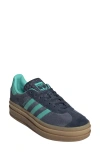 Adidas Originals Adidas Gazelle Bold Platform Sneaker In Blue