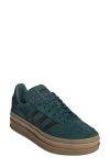 Adidas Originals Adidas Gazelle Bold Platform Sneaker In Green