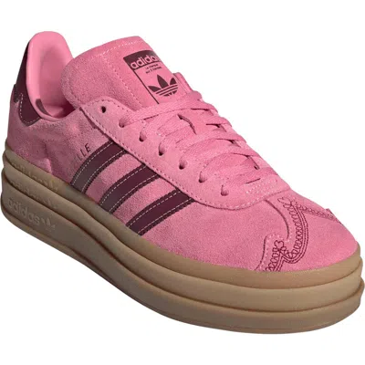 Adidas Originals Adidas Gazelle Bold Platform Sneaker In Pink