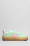 Adidas Originals Adidas Gazelle Bold Sneakers In Green