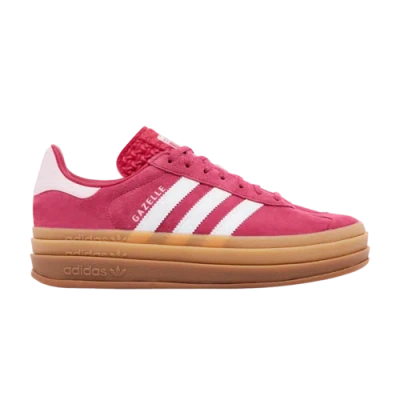 Pre-owned Adidas Originals Adidas Gazelle Bold 'wild Pink Gum' Id6997 Women's Shoes In Wild Pink/cloud White/clear Pink