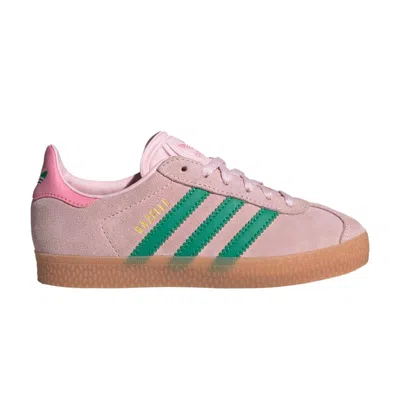 Pre-owned Adidas Originals Adidas Gazelle C 'clear Pink Court Green' | Kid's Size 13.5