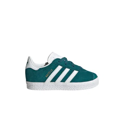 Pre-owned Adidas Originals Adidas Gazelle Comfort Closure El I 'legacy Teal' | Infant Size 5 In Blue