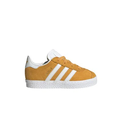 Pre-owned Adidas Originals Adidas Gazelle Comfort Closure El I 'preloved Yellow' | Tan | Infant Size 10