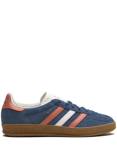 Adidas Originals Gazelle Indoor Sneakers With Rubber Sole In Multi