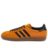 Adidas Originals Gazelle Low-cut Casual Skate Shoes In Orange