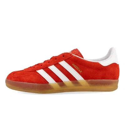 Pre-owned Adidas Originals Adidas Gazelle Indoor Hq8718 Bold Orange / Cloud White/gum