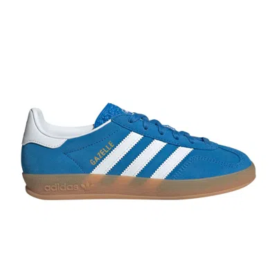 Pre-owned Adidas Originals Adidas Gazelle Indoor J 'blue Bird Gum' | Kid's Size 6